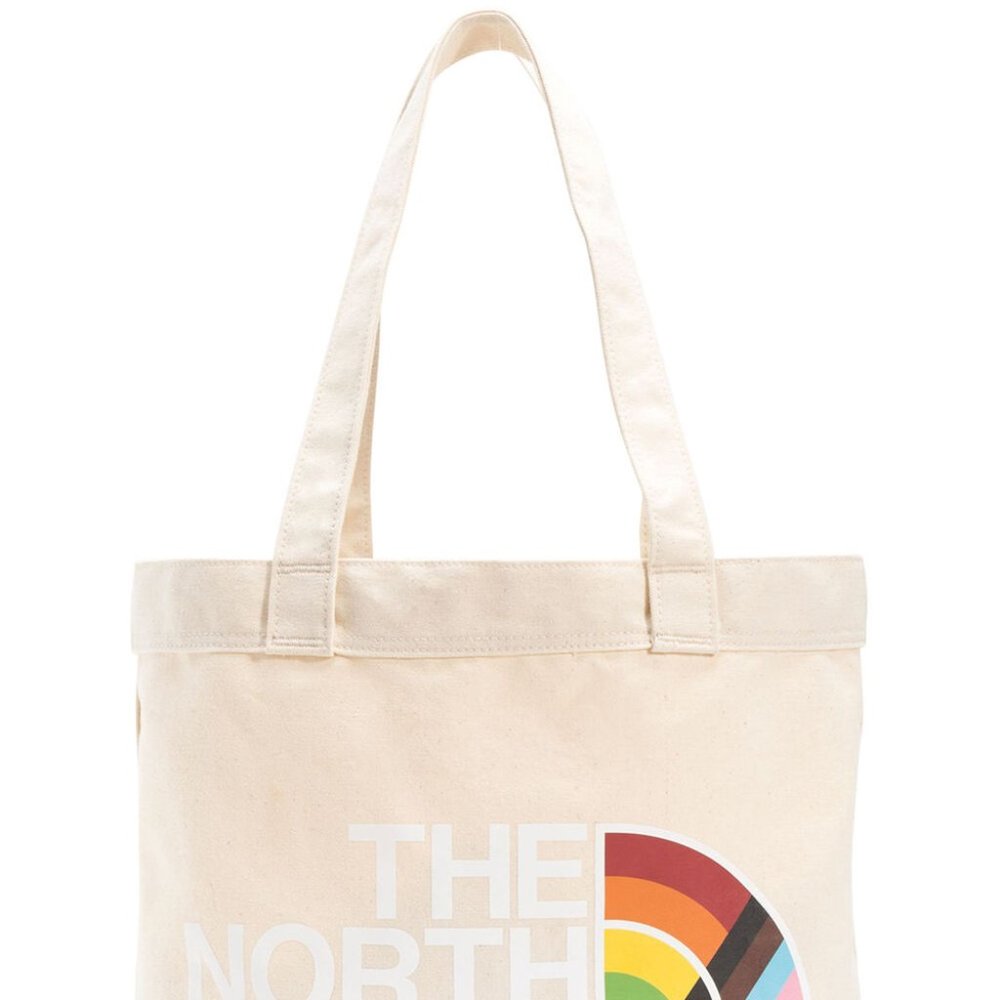 The North Face Loop Pride Tote Reuse Bag  Large Logo Print - New With Tags - Picture 6 of 7
